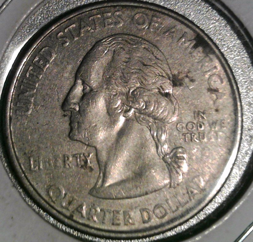 2001-Kentucky-State-Quarter,-Headless-Horse!