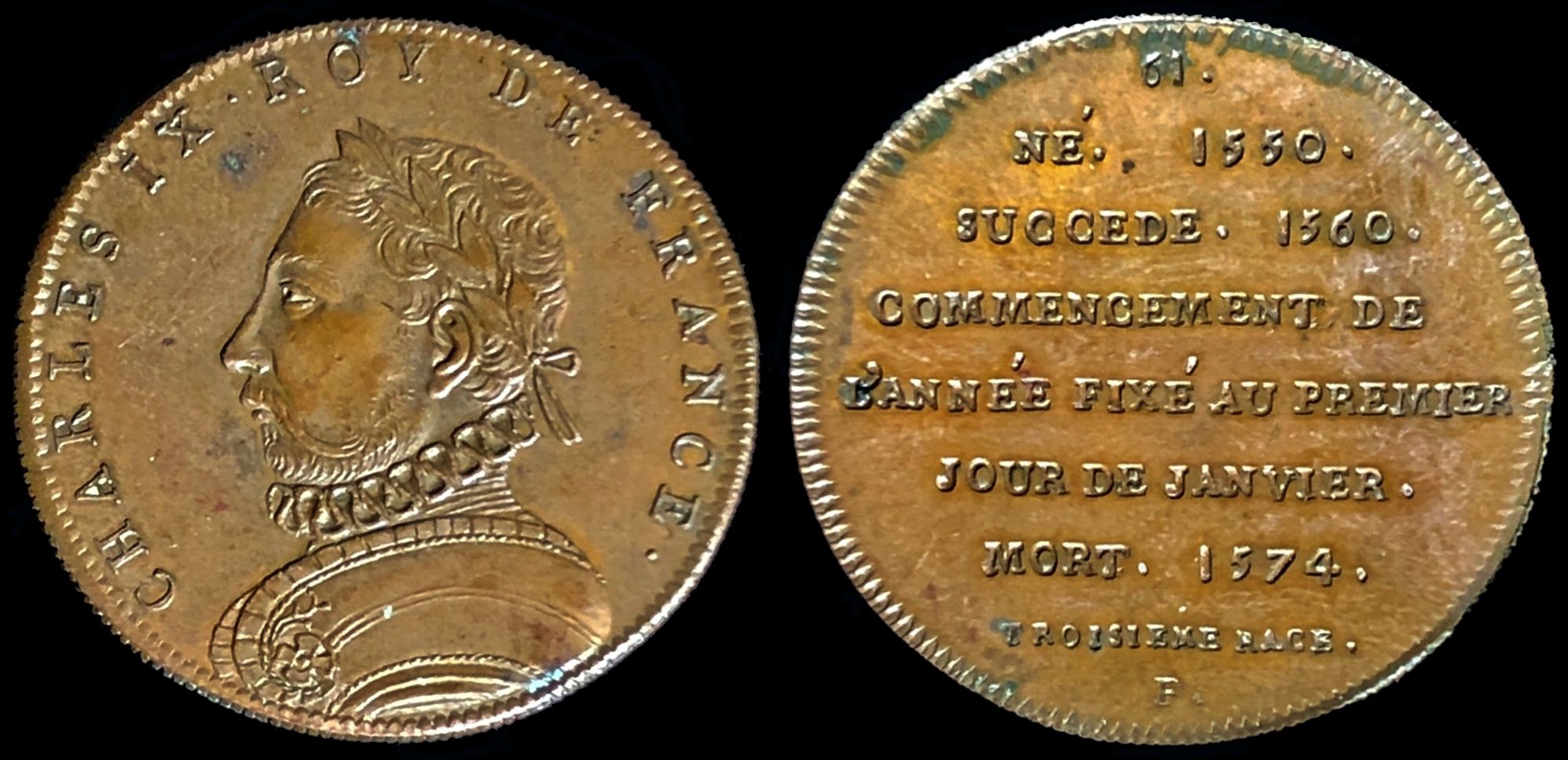 Kings-Of-France-Small-Medal-Series---ID-Needed