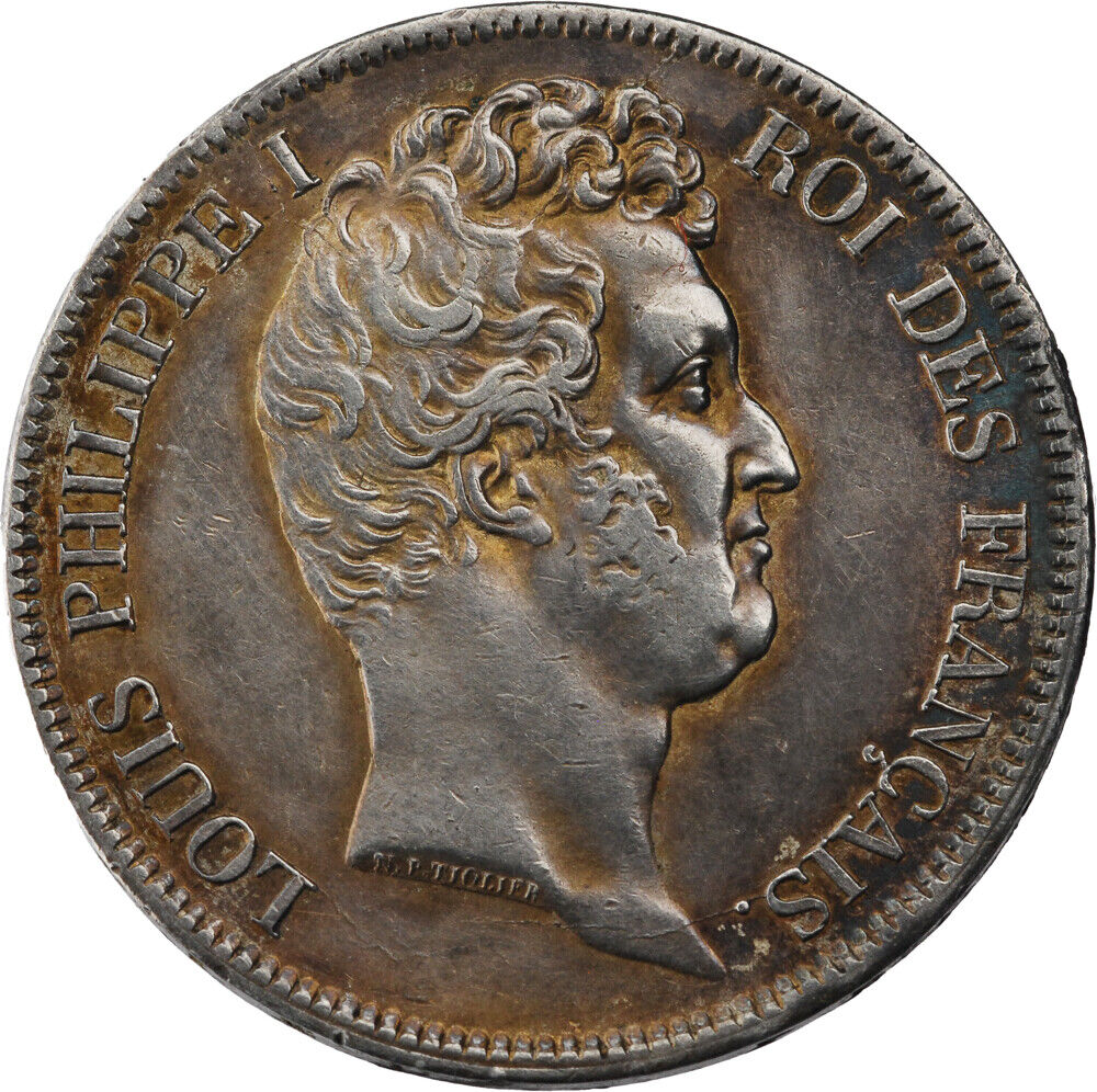 1831-Louis-Phillipe-5-Francs-Rouen-Mint