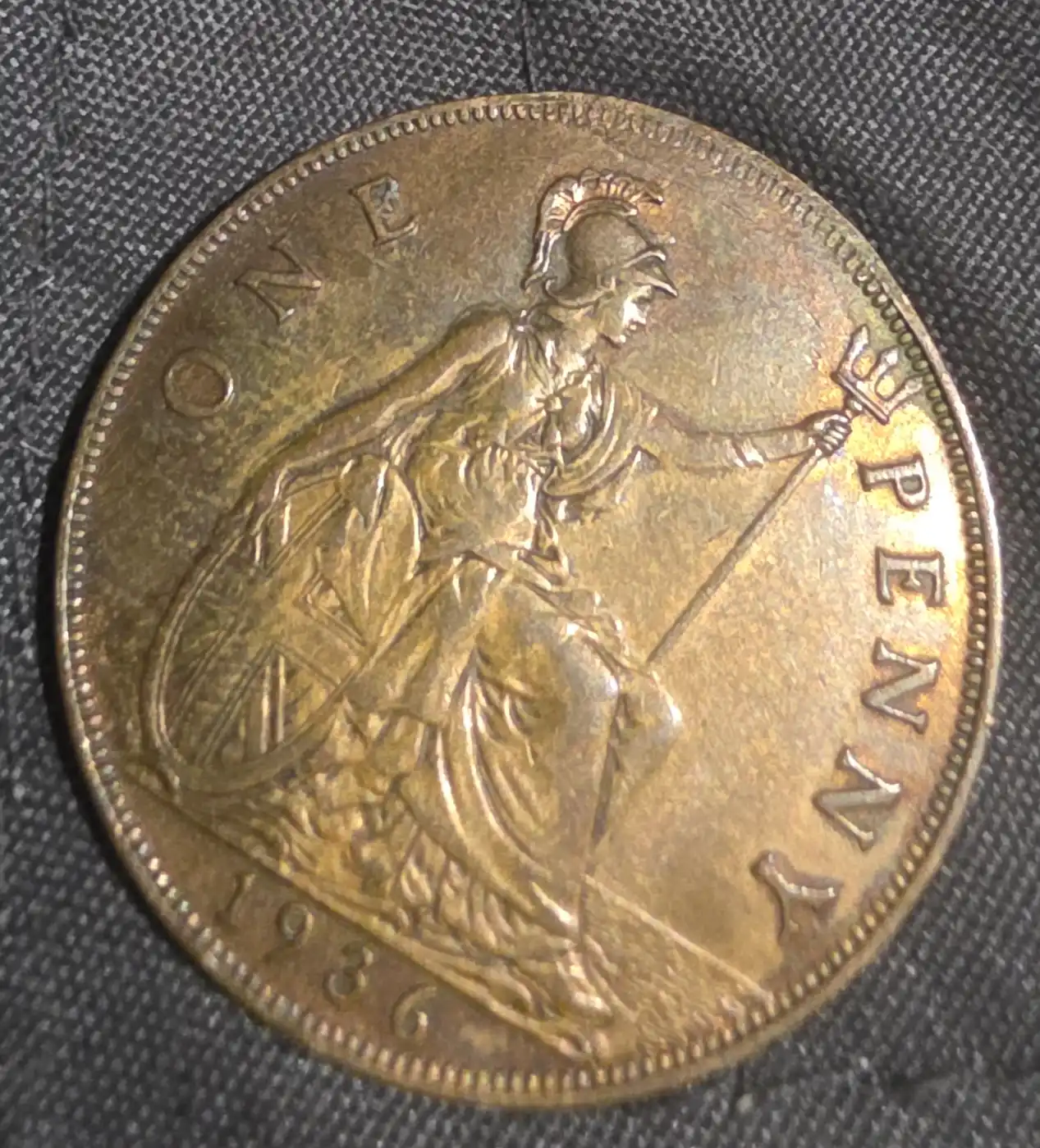 1920-UK-Penny-Lamination-Error-Coin-Value