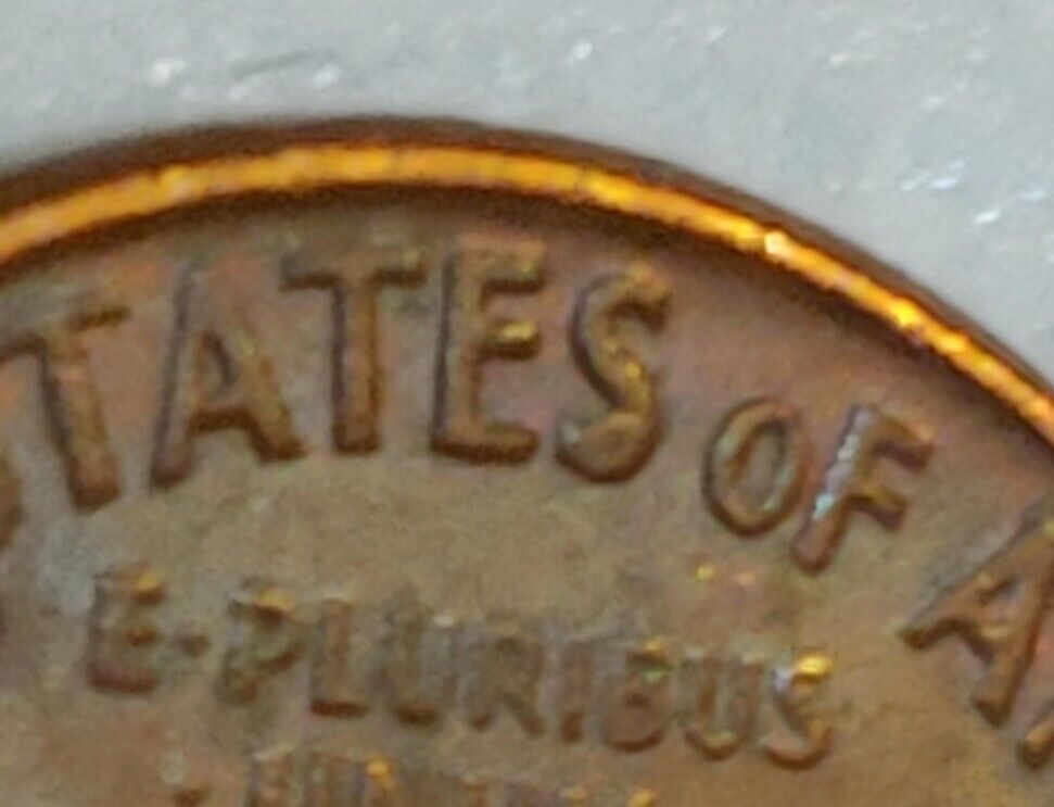 Very-Rare-1959-Error-Penny--Par.-Filled-In--S--On-Back---Ungraded-Circulated