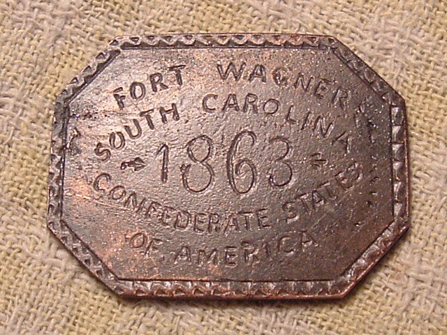 1863-Fort-Wagner-Csa-Post-Exchange-Token-Real-Or-A-Replica?