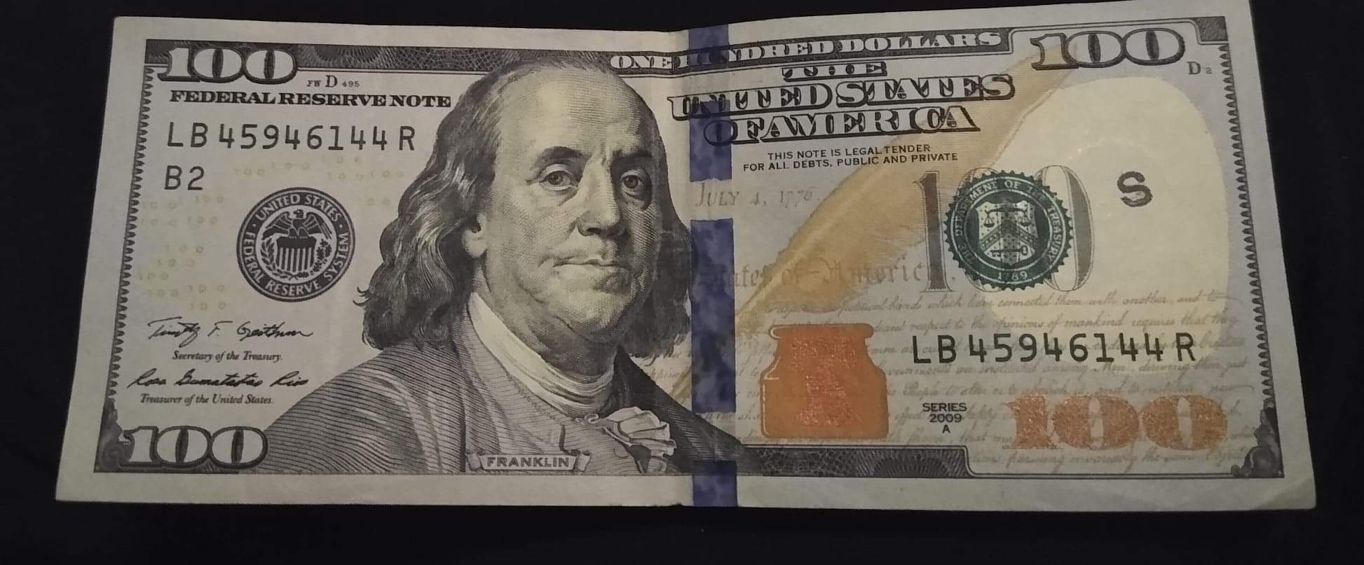 One-Hundred-Dollar-Bill-Series-2009-A,-Is-This-S-An-Error-?