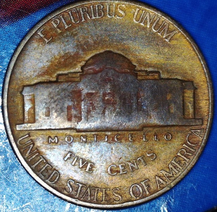 1953-Nickel-Lamination-Error-Or-Damage-To-Obverse?