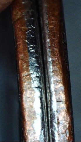 1965-Mangled-Quarter-Appears-To-Be-Of-Another-Metal.
