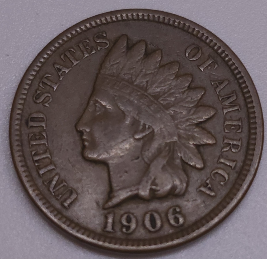 3-Indian-Head-Pennies-1863,-1906,-1907