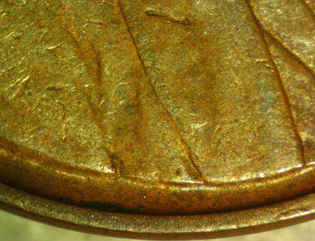 1919-S-Lincoln-With-Some-Type-Of-Plachet-Issues.