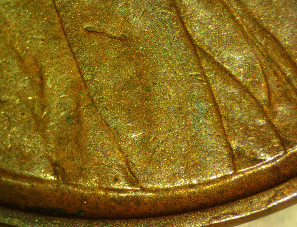 1919-S-Lincoln-With-Some-Type-Of-Plachet-Issues.
