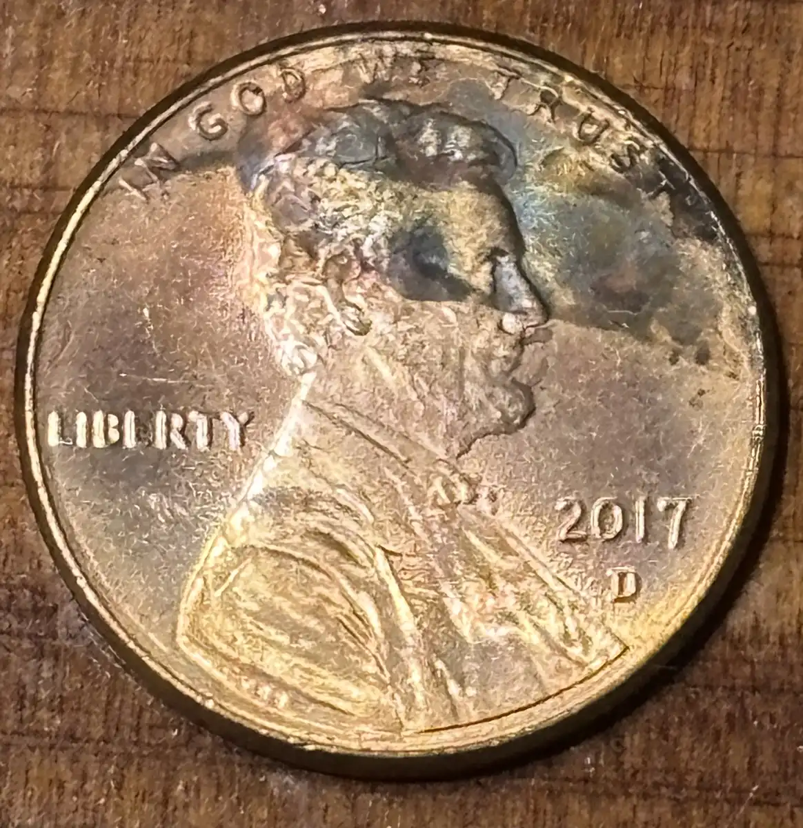 2017-D-Lincoln-Cent-Struck-On-Silver-Dime?