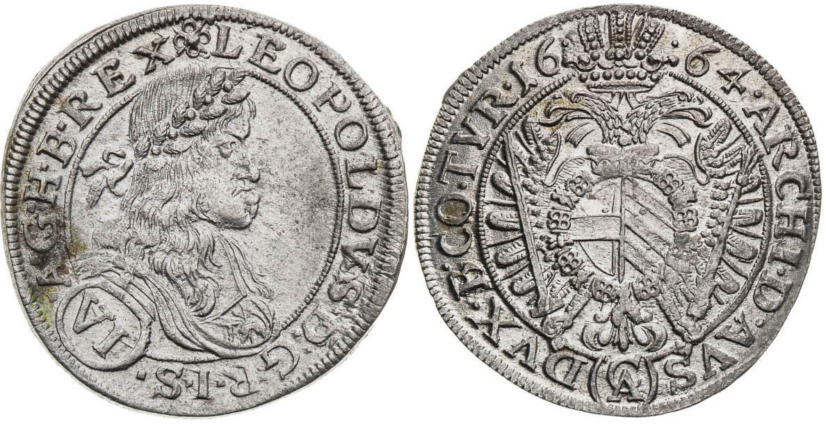 Austria-Hapsburg-6-Kruezer-Coin