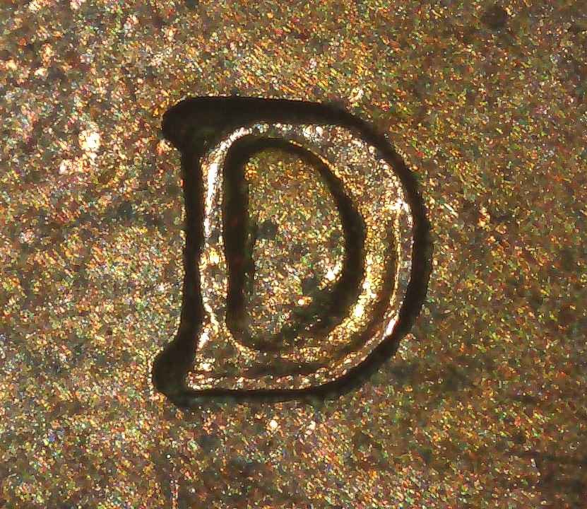 1985-D-Penny-With-Ridge-On-Mintmark