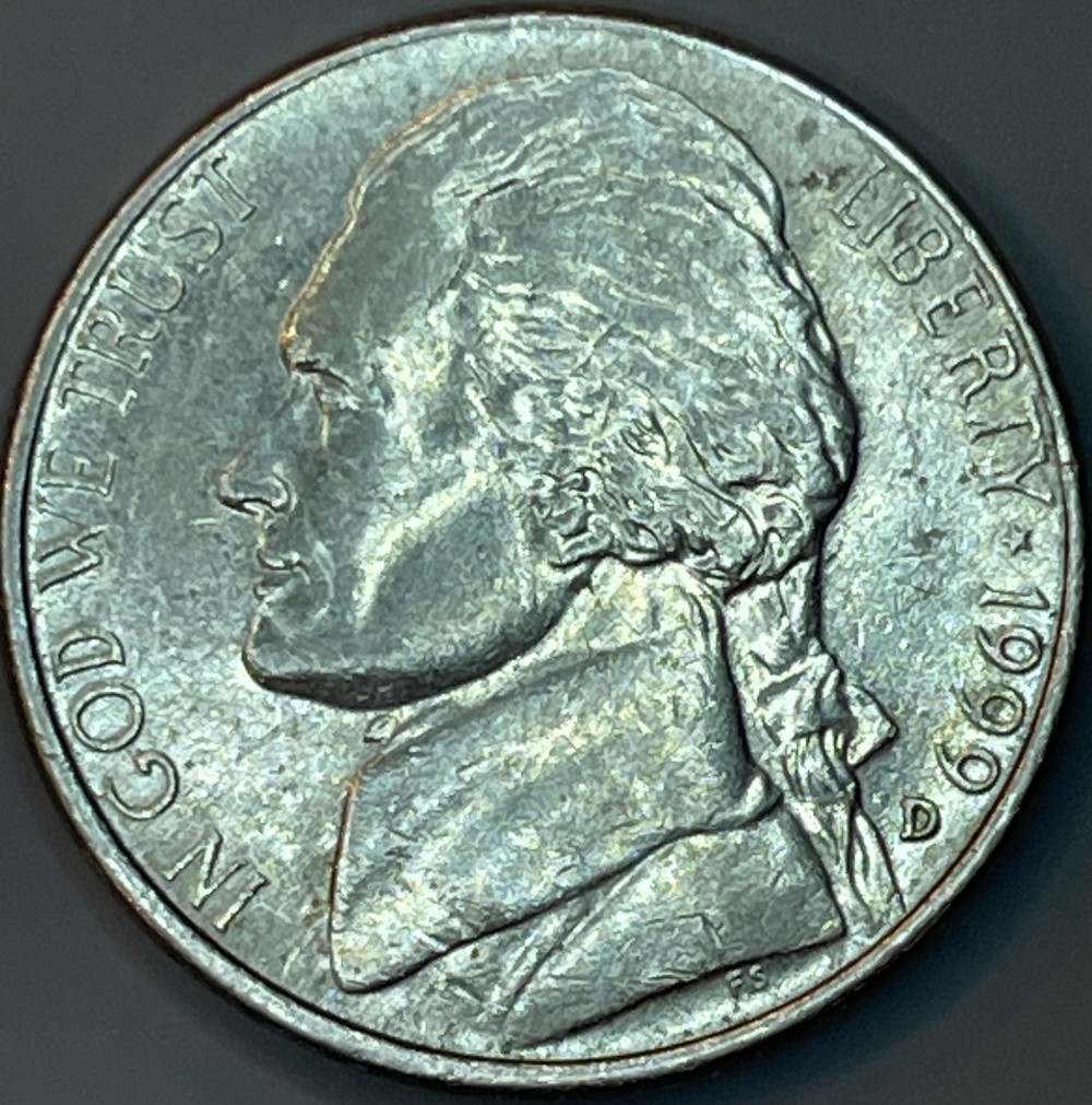 1999-D-Jefferson-Nickel-With-Crack,-Mint-Or-PMD?