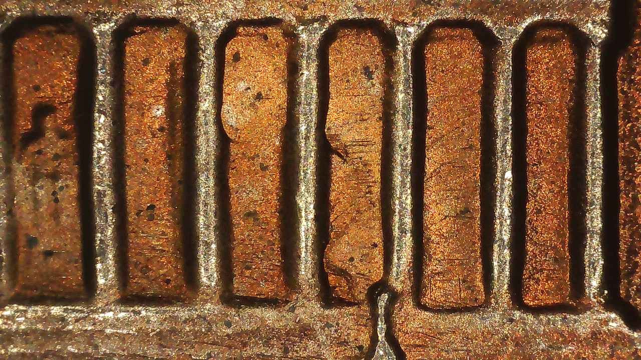 1985-Lincoln-Penny-W/-Die-Clash-On-Reverse