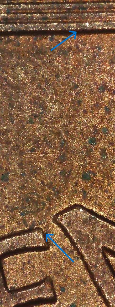 1994-Penny-#2-W/-Die-Crack-On-Reverse