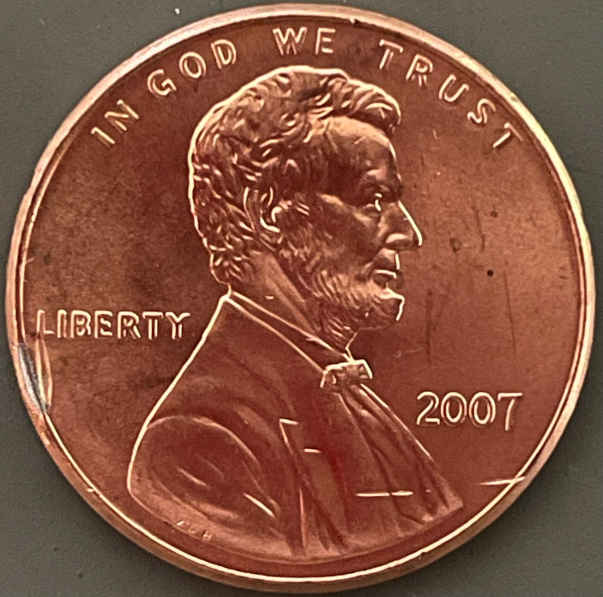 2007-Penny-With-Nice-Strike-Thru-Rim-Burr