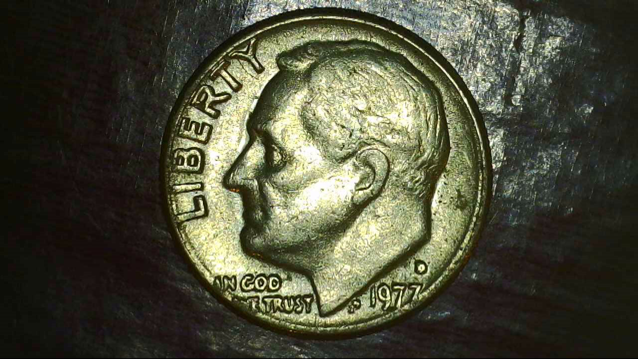 1977-D-Roosevelt-Dime---Text-And-Date-Off-The-Edge