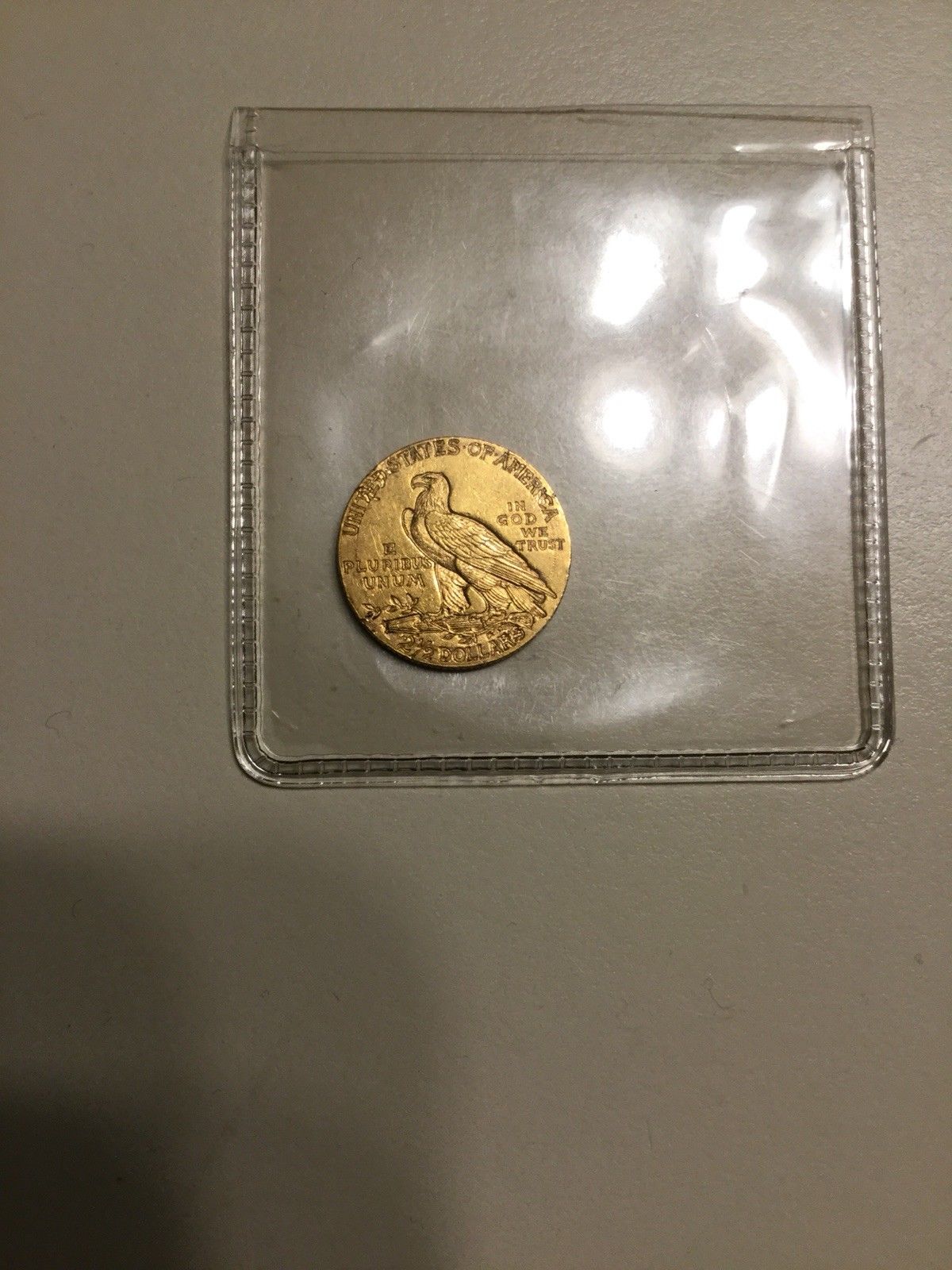 1911-$2.5-Gold-Indian,-Weak-D-Or-Keep-Looking?