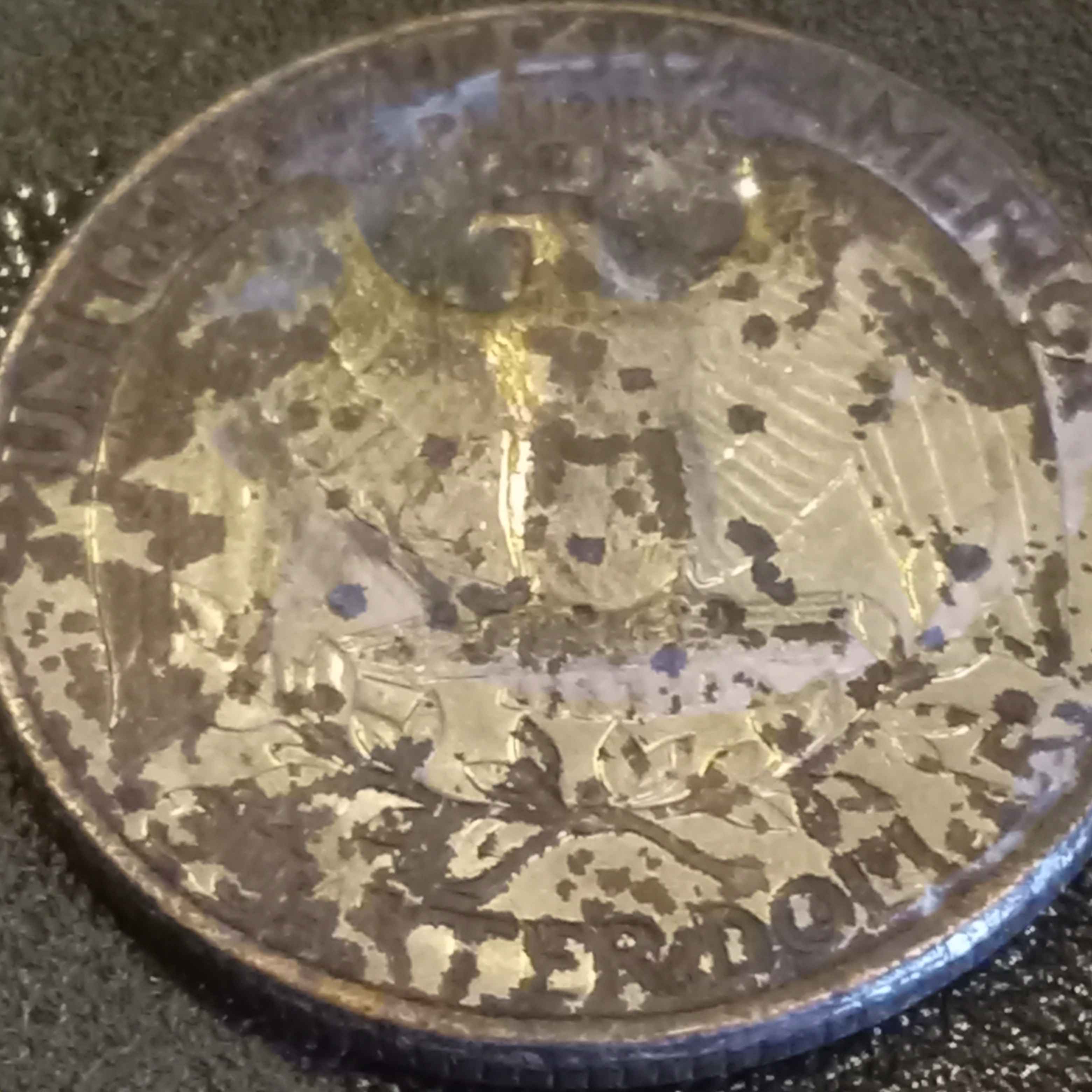 1988-Quarter-Appears-To-Be-Copper-In-Color-On-Front-But-Silver-On-The-Back-Or-Whatever-Shiny-Metal