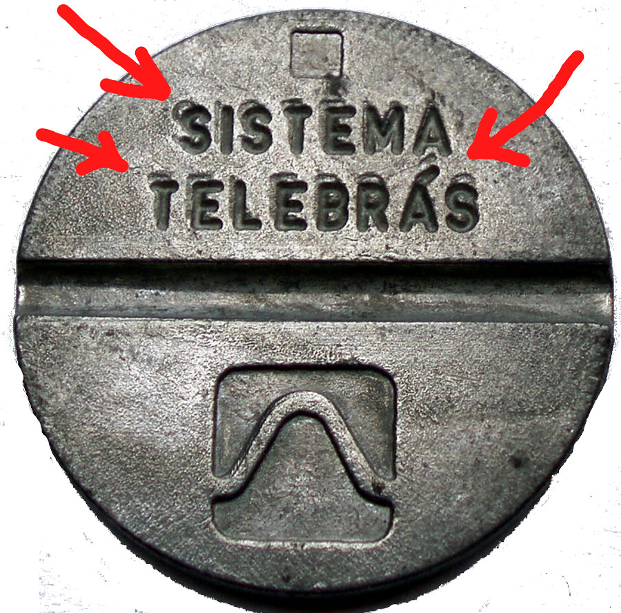 1990-Brazilian-Telephone-Token---Doubled-Die?