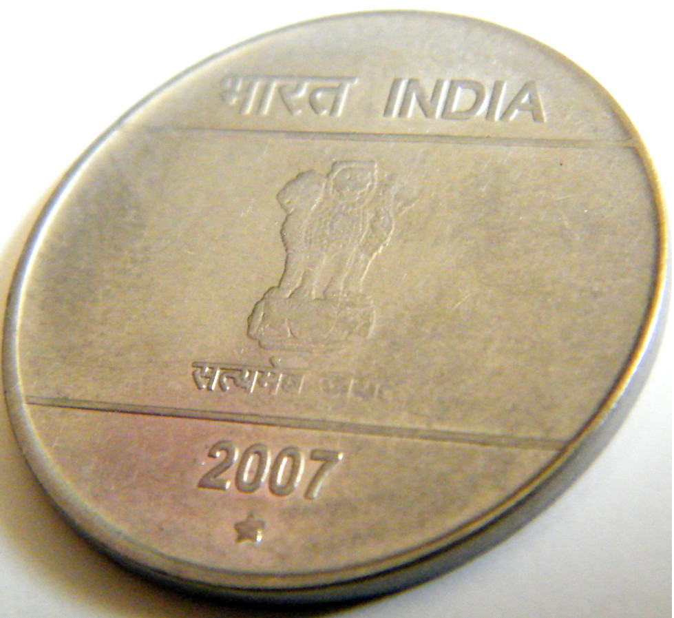 2007-2-Rupees-India-Doubled-Die,-DDR---Class-V?
