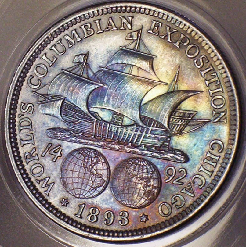 1893-Columbian-Expo-1/2-Dollar-At/Nt-And-Grade-Opinions-Please/Thank-You