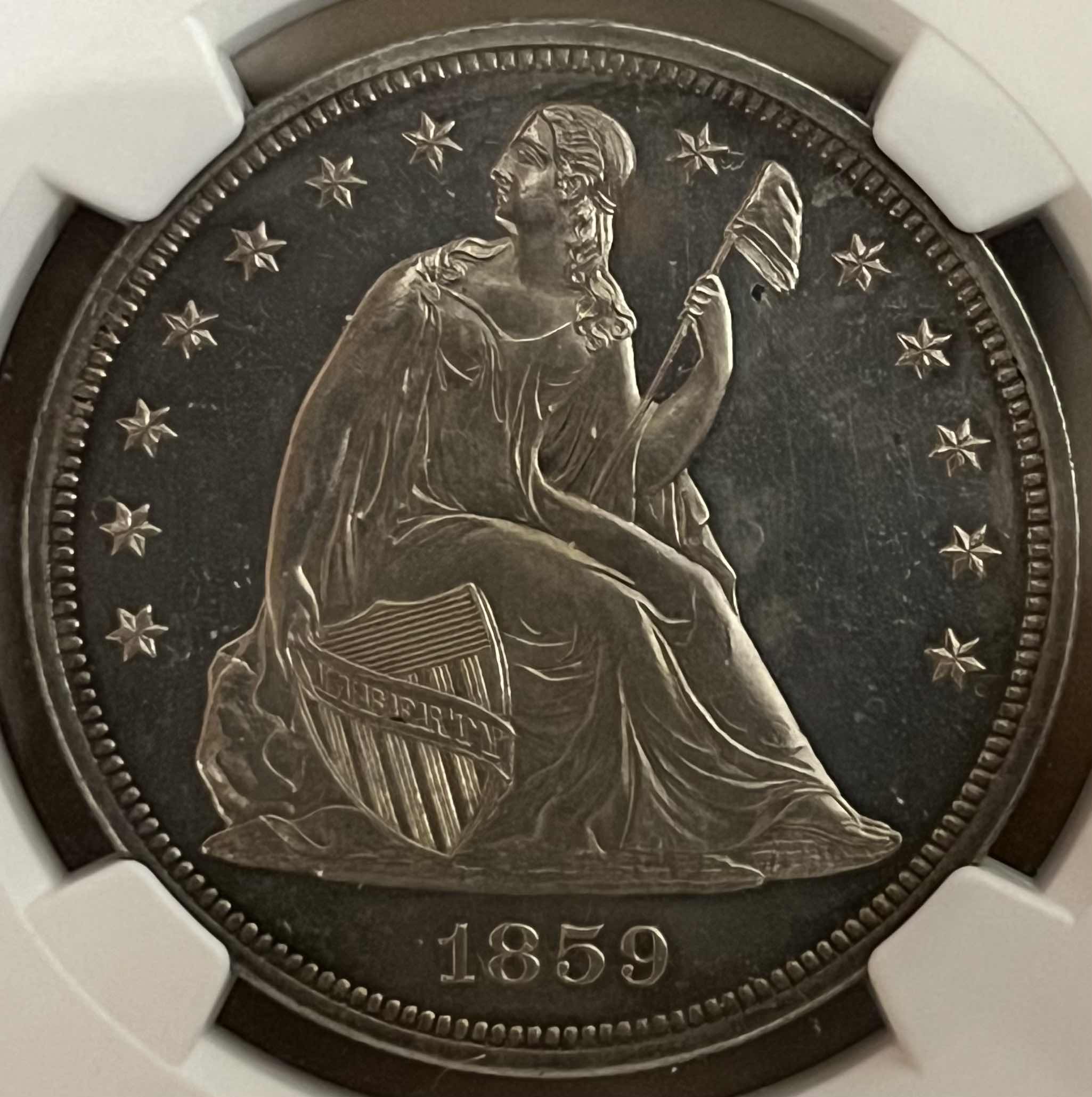 1859-Proof-Seated-Dollar