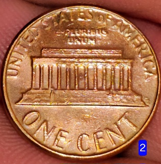 1982-D-Penny-With-Fragment-Strike-On-Obverse