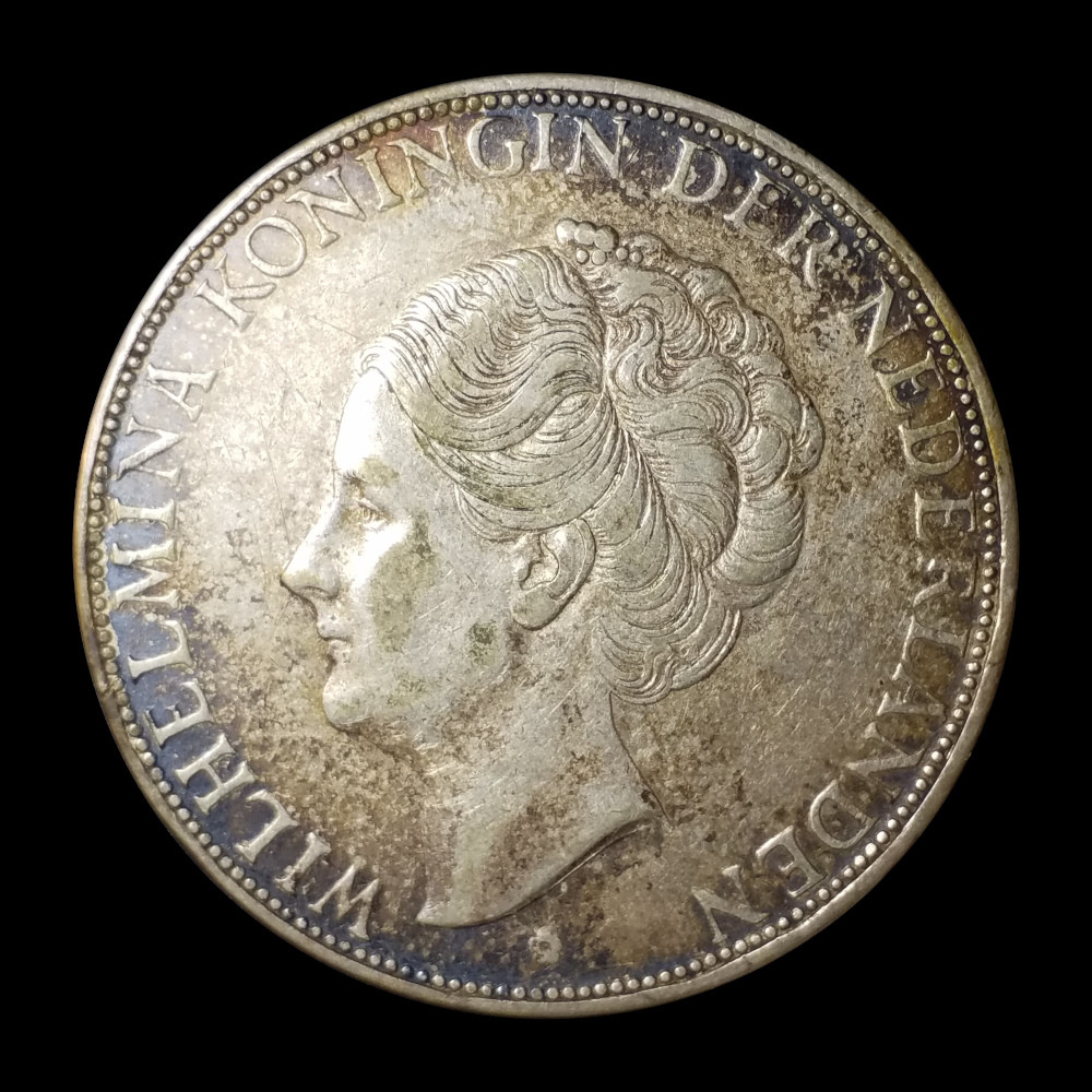 1933-Netherlands-2-1/2-Guilder