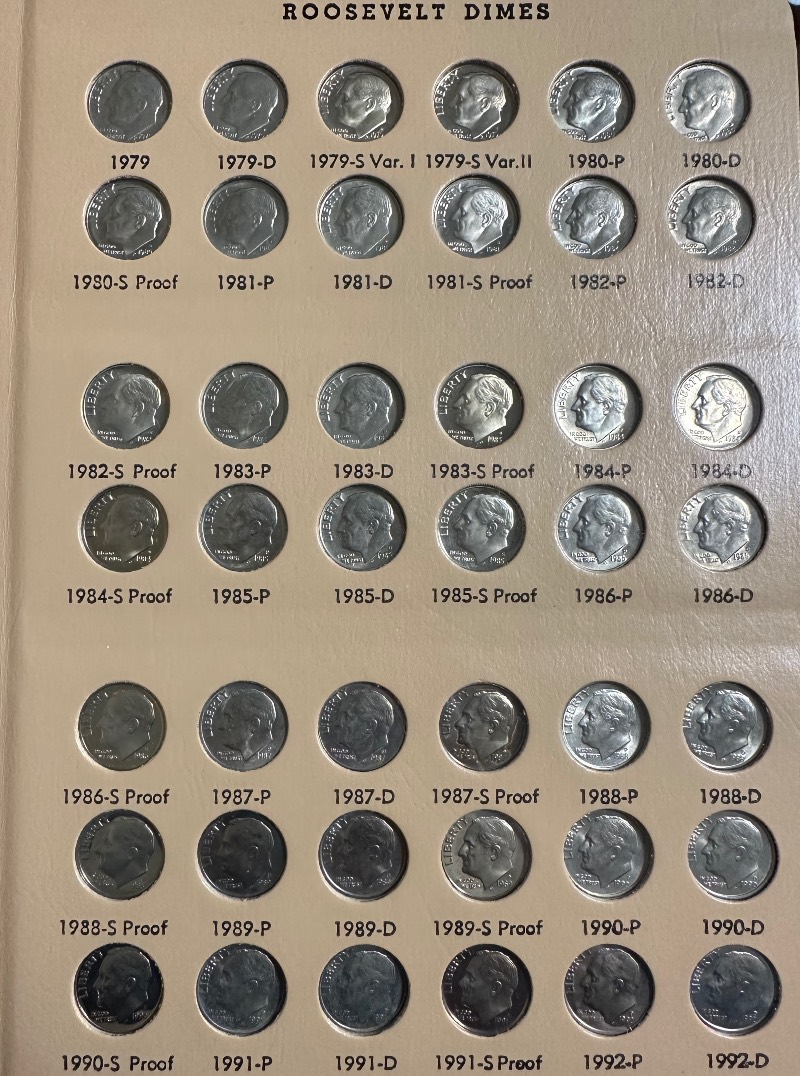 Roosevelt-Dime-1946-2022,-Including-Proof-Album-Questions