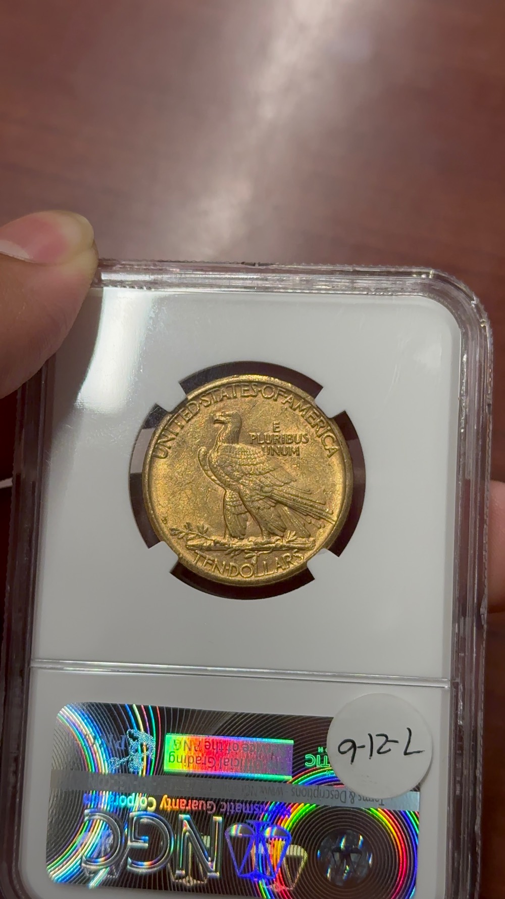 1908-D-No-Motto-Eagle-$10-For-Grading.-You-Vs-NGC
