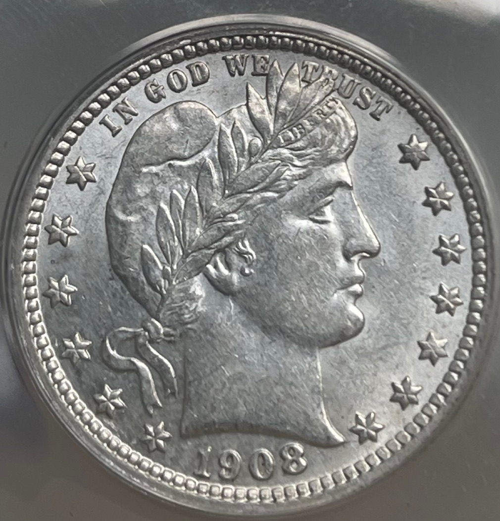 1908-D-Barber-Quarter-For-Grading-And-Comments
