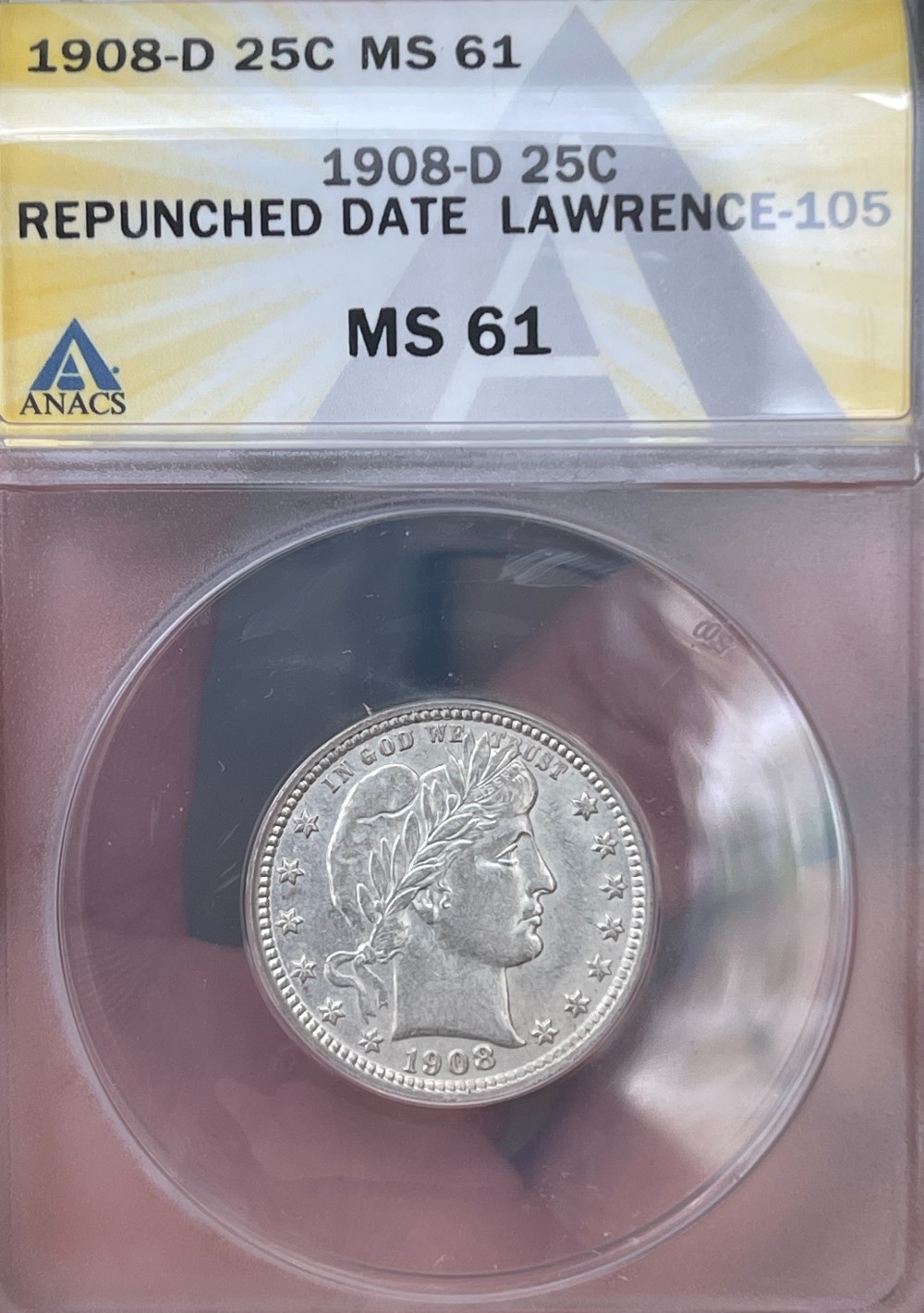 1908-D-Barber-Quarter-For-Grading-And-Comments