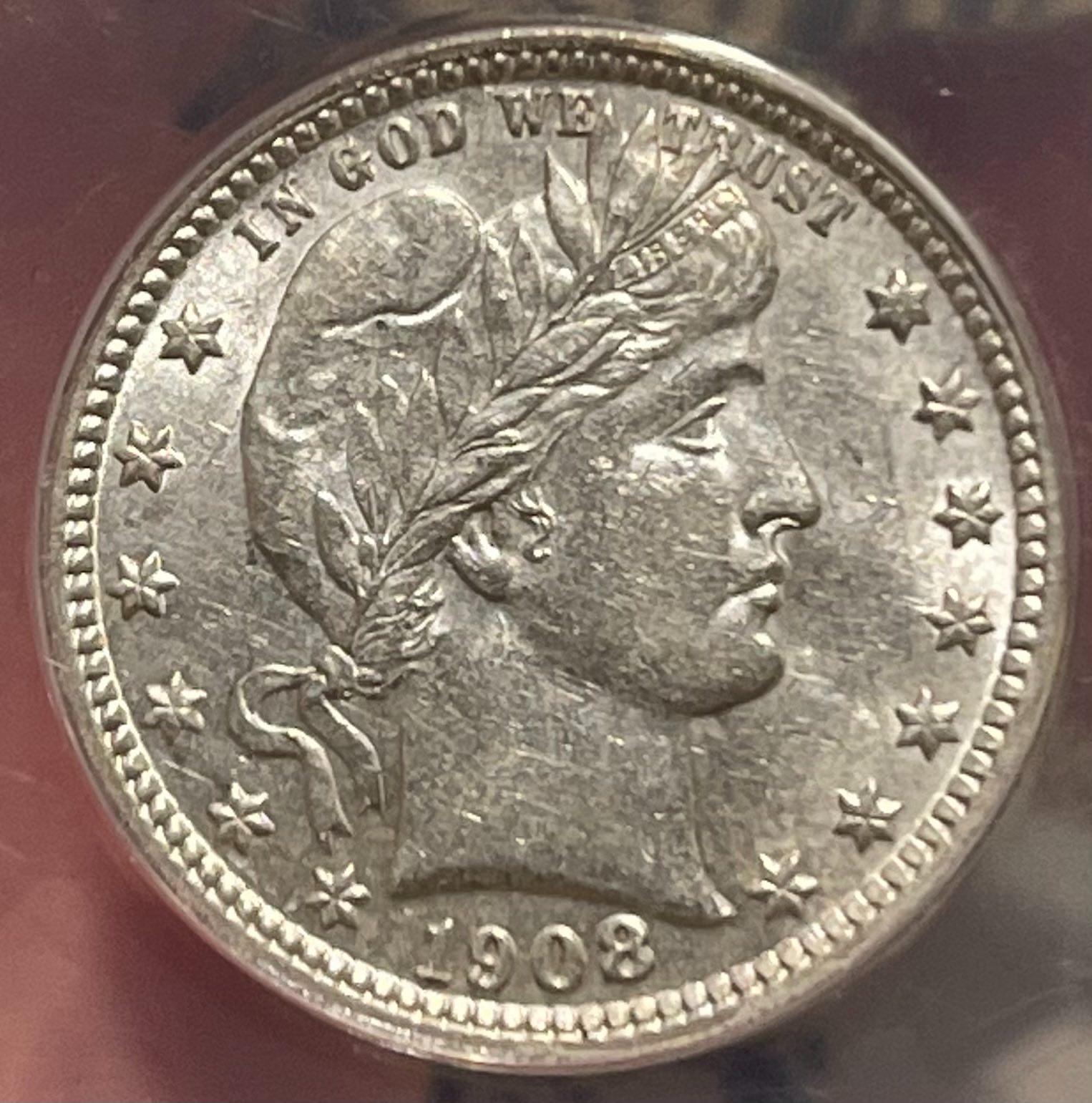 1908-D-Barber-Quarter-For-Grading-And-Comments