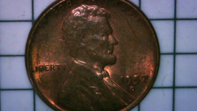 1957-D-Die-Crack,-Chip-Or-Other