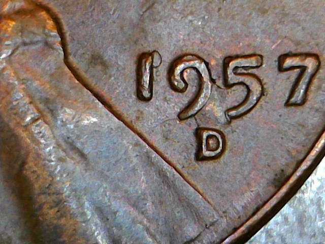 1957-D-Lincoln-Wheat-With-Die-Chip-Anomaly?