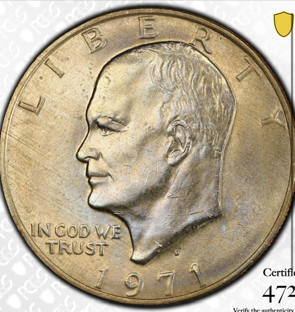 1971-D-Eisenhower-Toned