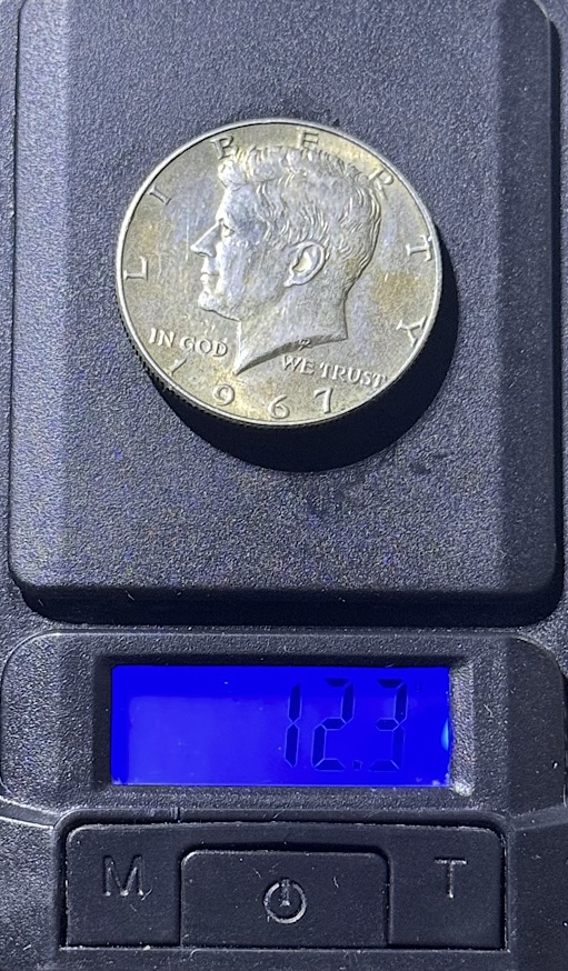 1967-Kennedy-Half-Dollar-12.3-Grams