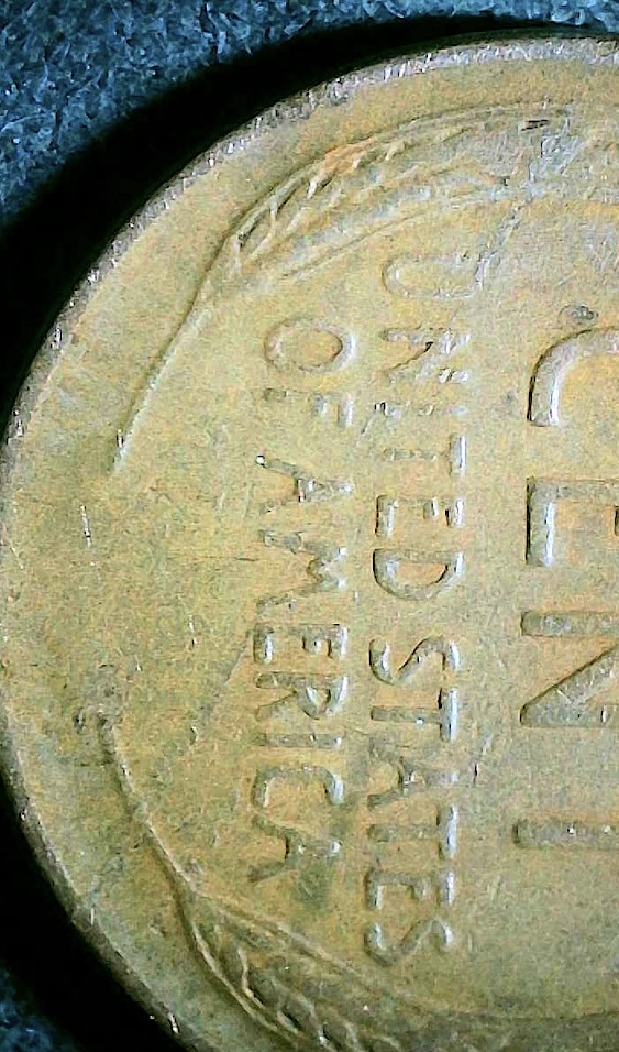 1946-Lincoln-Wheat-Penny,-Die-Crack-On-Reverse.