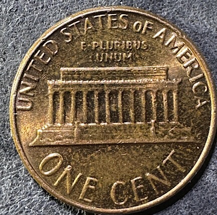1982-Lincoln-Penny-3.1-Grams,-Die-Crack,-Rim-Separation,-Copper-Missing?