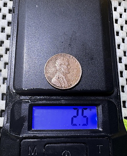 1950-?-Lincoln-Wheat-Penny-2.5-Thin