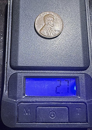 1944-Lincoln-Wheat-Penny-Weighs-2.7-Grams