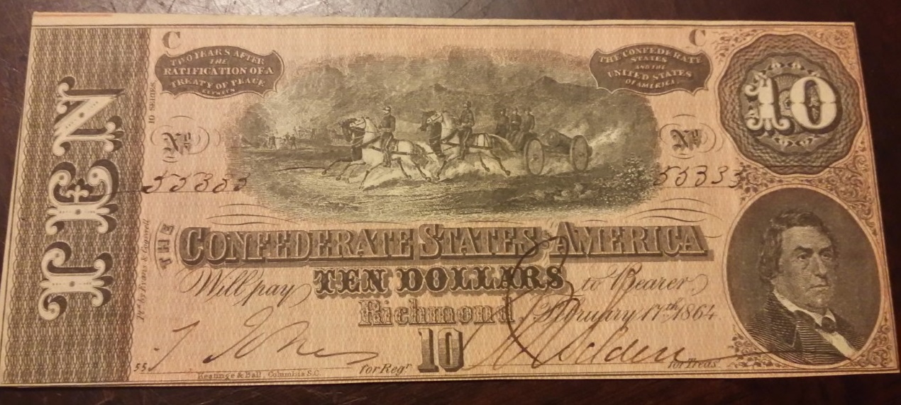 Thoughts-On-This-1864-Confederate-Note.