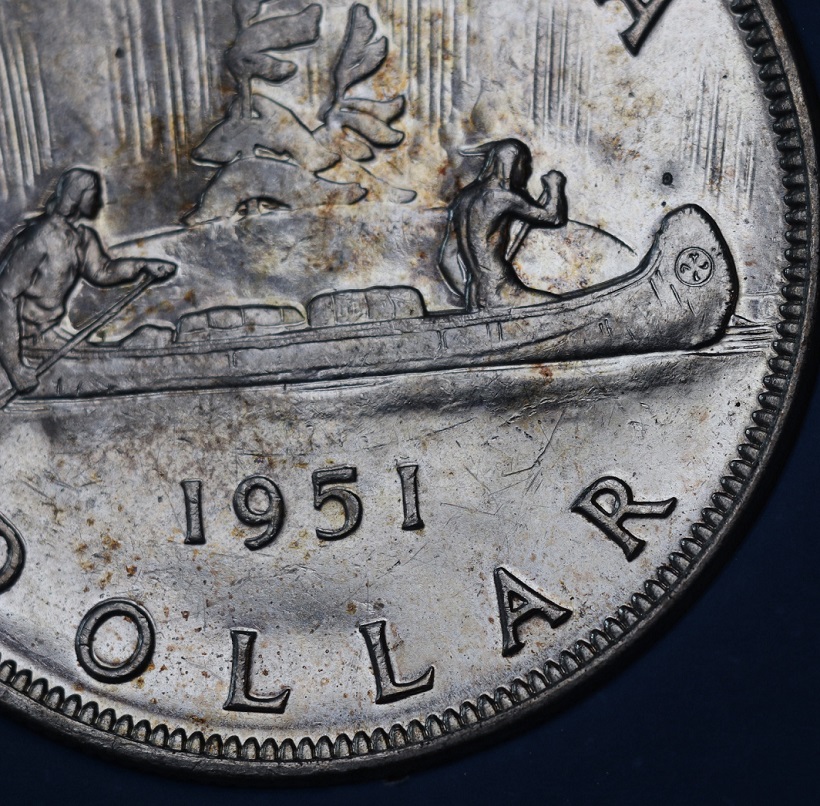 Canada-Dollars:-Water-Lines,-Beads,-Blunt-And-Pointed-5.