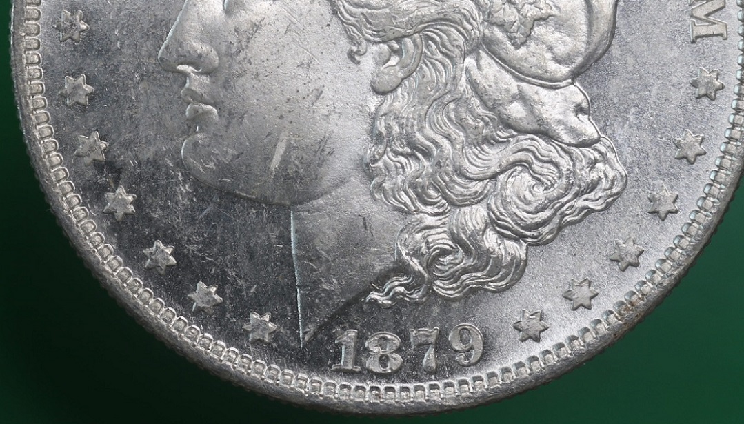 1879---S-Morgan-Dollar,-Good-Lustre