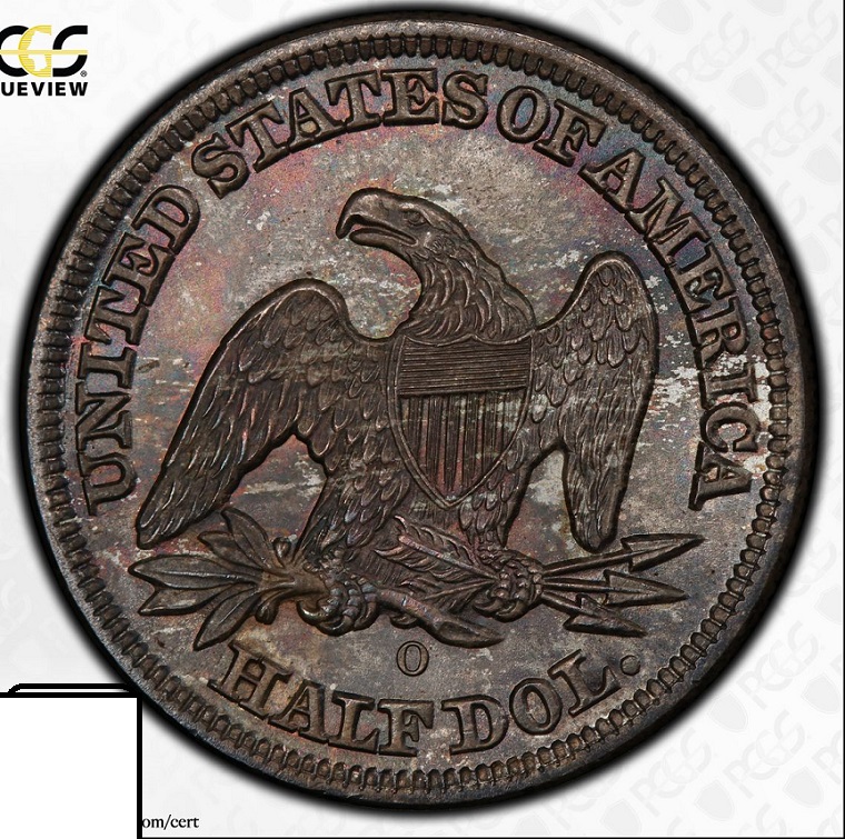 1854---O-Half-Dollar,-You-Vs-PCGS