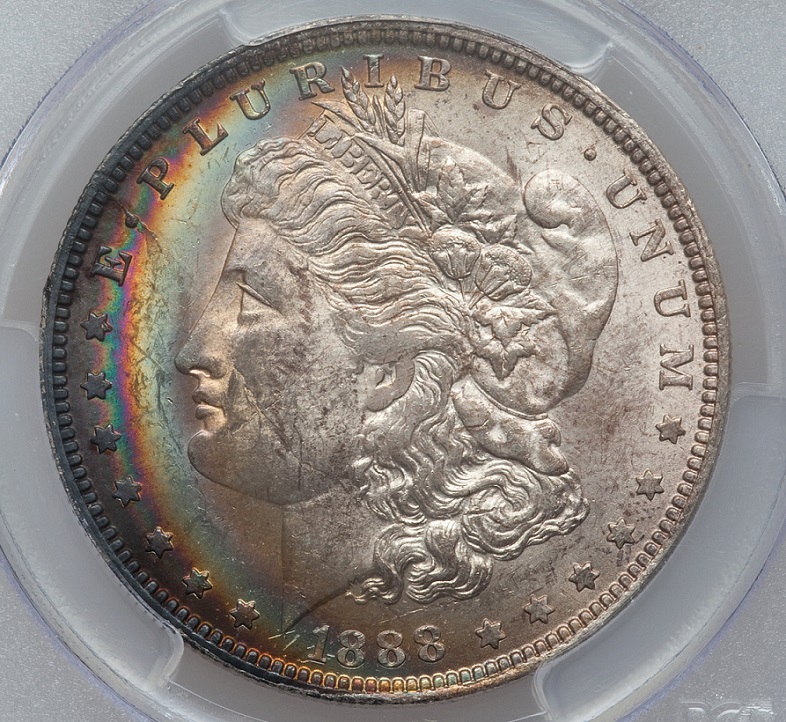1888---O-Morgan-Dollar,-You-Vs-PCGS---Crescent-Delight