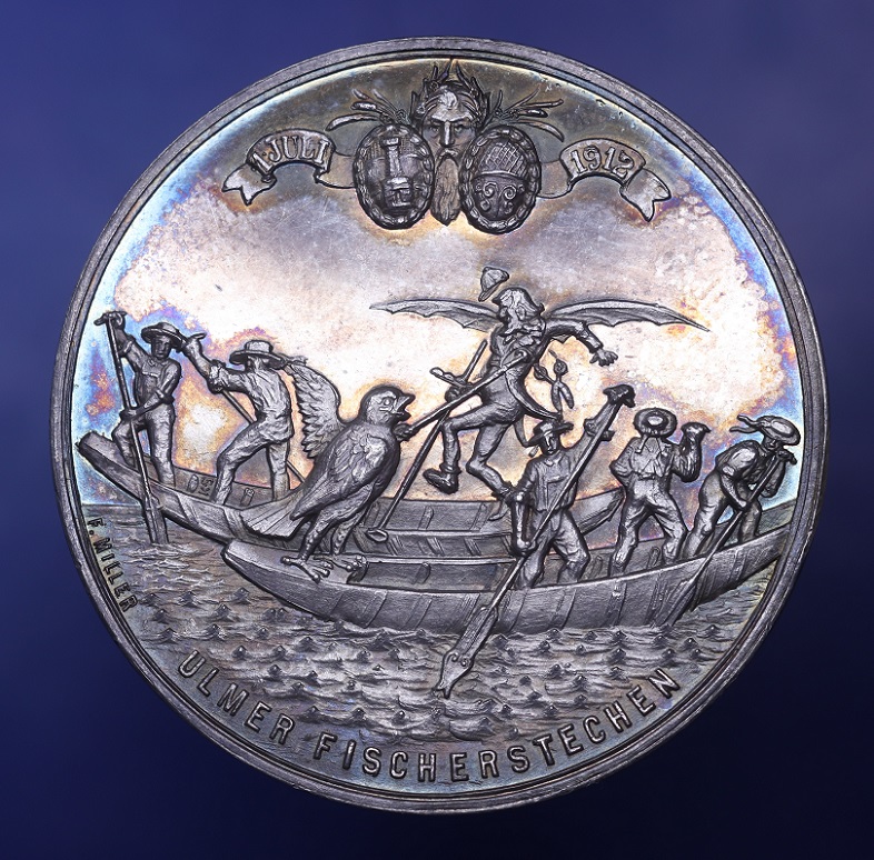 Medal---Fishermans-Stabbing-Tournament-Ulm-1912-Germany