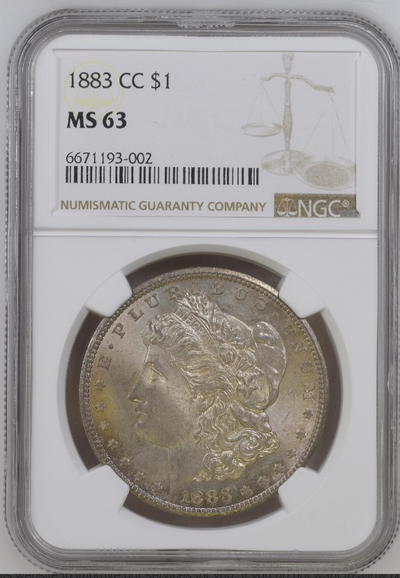 1883---CC-Morgan-Dollar-Grade,-With-Video