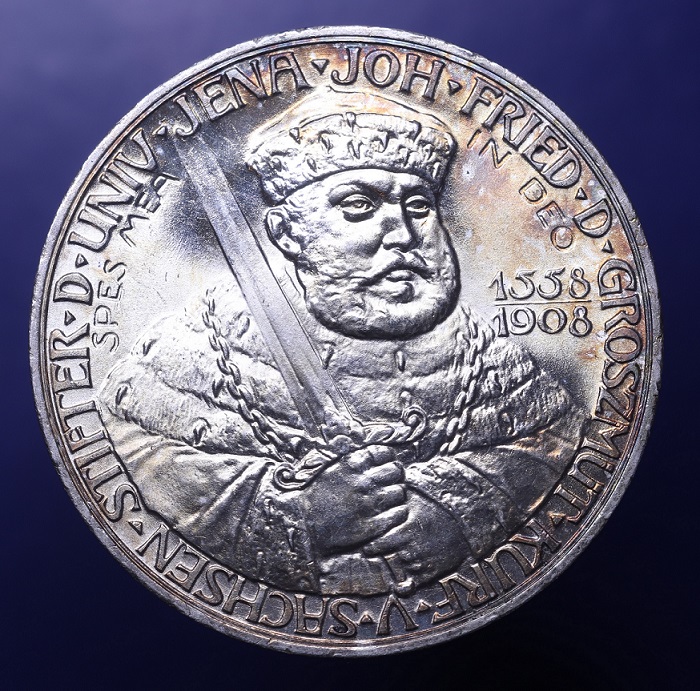 1908-Five-Mark---350th-Anniversary-Of-Jena-University