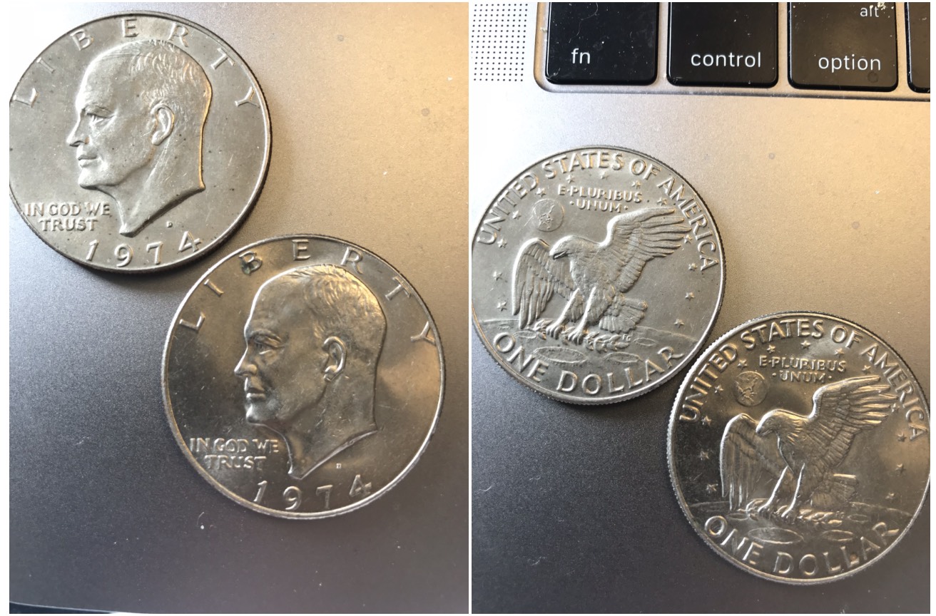 1974-D-Eisenhower-Dollars--